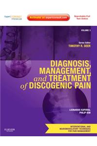 Diagnosis, Management, and Treatment of Discogenic Pain