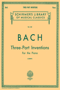 15 Three-Part Inventions: Schirmer Library of Classics Volume 851 Piano Solo