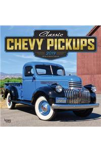 Classic Chevy Pickups 2019 Square Foil