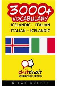 3000+ Icelandic - Italian Italian - Icelandic Vocabulary