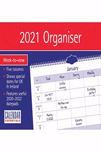 ESSENTIAL FAMILY ORGANISER WEEKTOVIEW A4