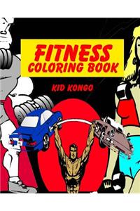 Fitness Coloring Book