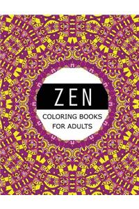 Zen Coloring Books For Adults