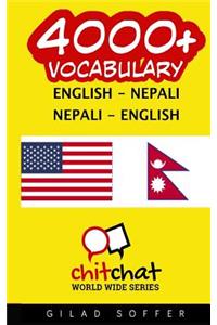 4000+ English - Nepali Nepali - English Vocabulary