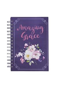 Journal Wirebound Large Amazing Grace