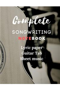 Songwriting Notebook