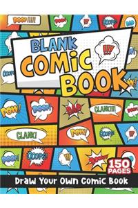 Blank Comic Book