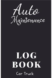 Auto Maintenance Log Book