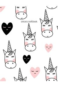 Magical Unicorn #06, Unicorn Wide Ruled Journal for Kids Girls, Journal for Kids Ages 7-12, Unicorn Notebook for Kids