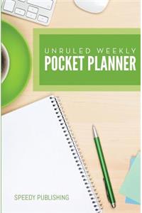 Unruled Weekly Pocket Planner