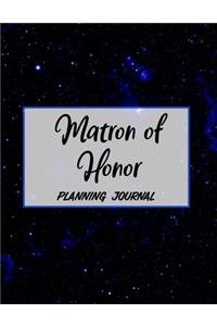 Matron of Honor Planning Journal