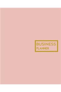 Rose Gold Business Planner