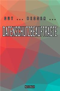 Gut - Besser - Datenschutzbeauftragte Notizbuch