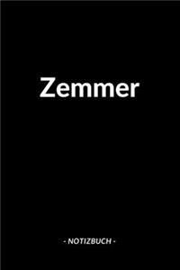 Zemmer: Notizbuch / Notizblock A5 Punktraster - 120 Seiten Notizblock / Journal / Notebook für deine Stadt