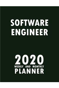 Software Engineer 2020 Weekly and Monthly Planner