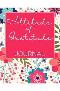 Attitude of Gratitude Journal