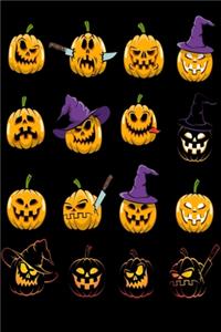 Pumpkin Crew Lined Notebook
