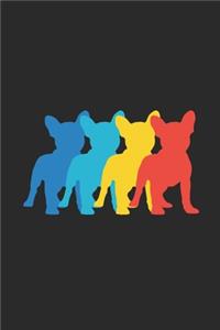 French Bulldog Retro
