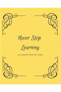 Calligraphy Practice Book