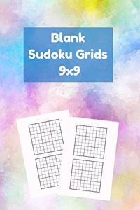 Blank Sudoku Grids 9x9