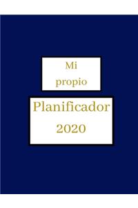 Mi propio planificador 2020 - ¡planificador semanal!