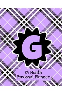 24 Month Personal Planner