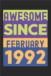 Awesome Since February 1992