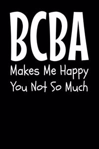 BCBA Makes Me So Happy You Not So Much