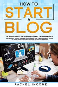 how to start a blog