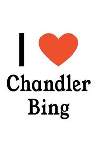 I Love Chandler Bing: Chandler Bing Designer Notebook