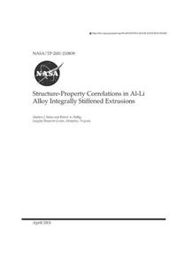 Structure-Property Correlations in Al-Li Alloy Integrally Stiffened Extrusions