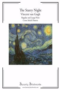 Starry Night Cross Stitch Pattern - Vincent van Gogh