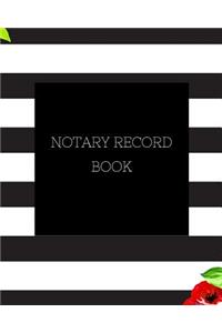 Notary Record Book