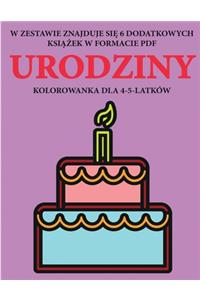 Kolorowanka dla 4-5-latków (Urodziny)