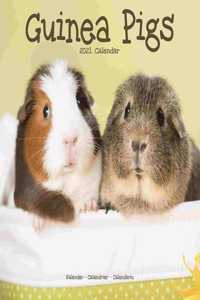 Guinea Pigs 2021 Wall Calendar