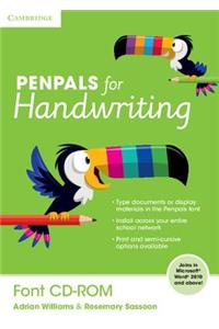 Penpals for Handwriting Font CD-ROM