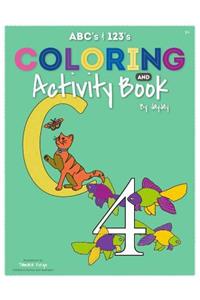ABC's & 123's Coloring and Activity Book Jayjay
