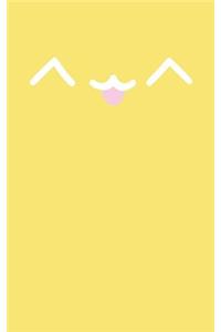 Cute Kawaii Jelly Macaroon Yellow Color Notebook: Gifts, Kawaii Journal, School Supplies