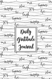 Gratitude Journal Inspiring Handwritten Words 1