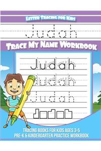 Judah Letter Tracing for Kids Trace my Name Workbook