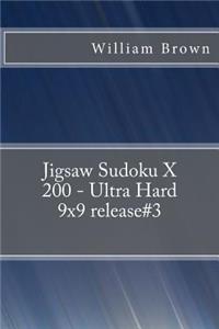 Jigsaw Sudoku X 200 - Ultra Hard 9x9 relese#3