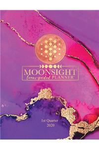 Moonsight 90-Day Moon Phase Daily Guide - 1st Quarter 2020 (Atomic Rose)