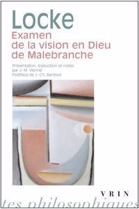Examen de la Vision En Dieu de Malebranche
