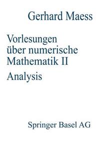 Vorlesungen Über Numerische Mathematik