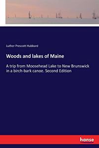 Woods and lakes of Maine
