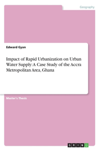 Impact of Rapid Urbanization on Urban Water Supply