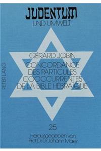 Concordance des particules cooccurrentes de la Bible hebraique