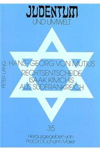 Rechtsentscheide Isaak Kimchis Aus Suedfrankreich