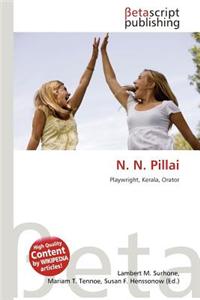 N. N. Pillai