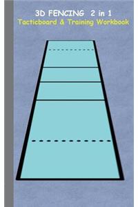 3D Fencing 2 in 1 Tacticboard and Training Book
